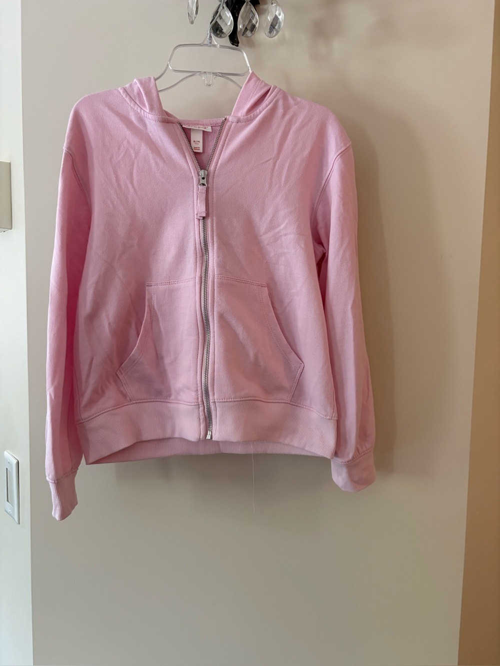 Pink Girl’s Target ZIP Up Hoodie Sweatshirt XL